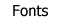 Fonts